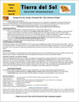 Newsletter - February 2018 English