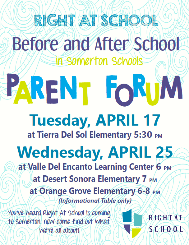 Parent Forum | Tierra Del Sol Elementary School