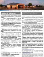 April 9th - Parent Weekly Bulletin-Spanish