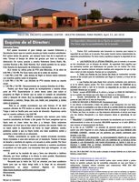 April 23rd - Parent Weekly Bulletin- Spanish