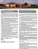 May 14th -Parent Weekly Bulletin-Spanish