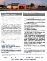 August 6th - Parent Weekly Bulletin