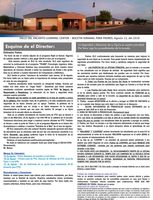 August 13th - Parent Weekly Bulletin - Spanish