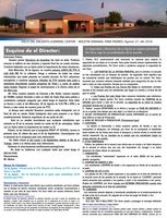 August 27th - Parent Weekly Bulletin - Spanish