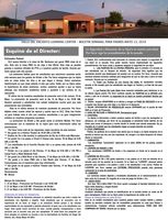 May 13th - Parent Weekly Bulletin-Spanish