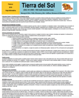 February 2019 Newsletter Spanish