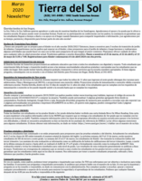 March 2020 Newsletter - Spanish