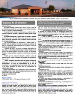 February 25th - Parent Weekly Bulletin-Spanish