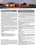 August 6th - Parent Weekly Bulletin-Spanish