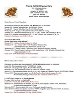 WACS Testing, P/T Conference, Short Days