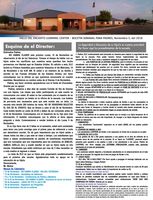 November 5th - Parent Weekly Bulletin - Spanish