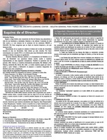 December 2nd - Parent Weekly Bulletin - Spanish