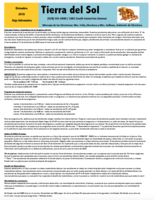 December 2018 Newsletter Spanish