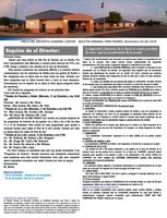 November 26th - Parent Weekly Bulletin-Spanish