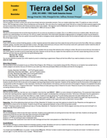 December 2018 Newsletter English
