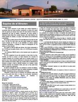 April 22nd - Parent Weekly Bulletin- Spanish