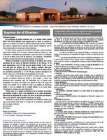 March 18th - Parent Weekly Bulletin-Spanish
