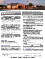 January 28th - Parent Weekly Bulletin