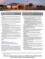 August 12th - Parent Weekly Bulletin