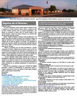 October 29th - Parent Weekly Bulletin-Spanish