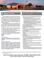 August 26th - Parent Weekly Bulletin