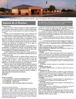 September 9th - Parent Weekly Bulletin - Spanish