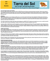 April 2019 Newsletter - English